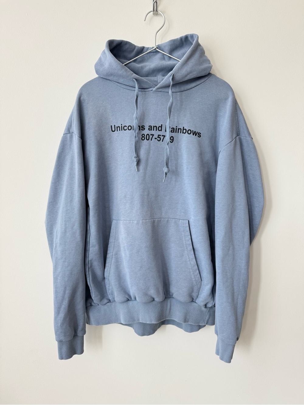 Vetements ‘Unicorns and Rainbows’ Oversized Hoodie Spring 2018 Collection - XS